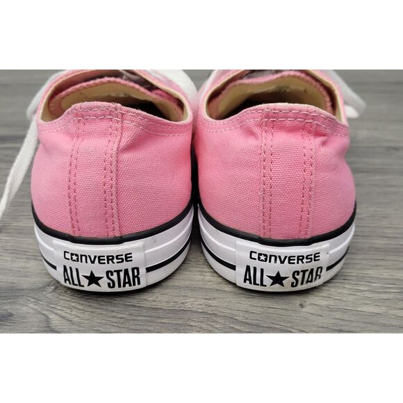 Chuck Taylor Converse Pink Low Top All Star Sneakers Womens 11‎ Mens 9 - Picture 5 of 11